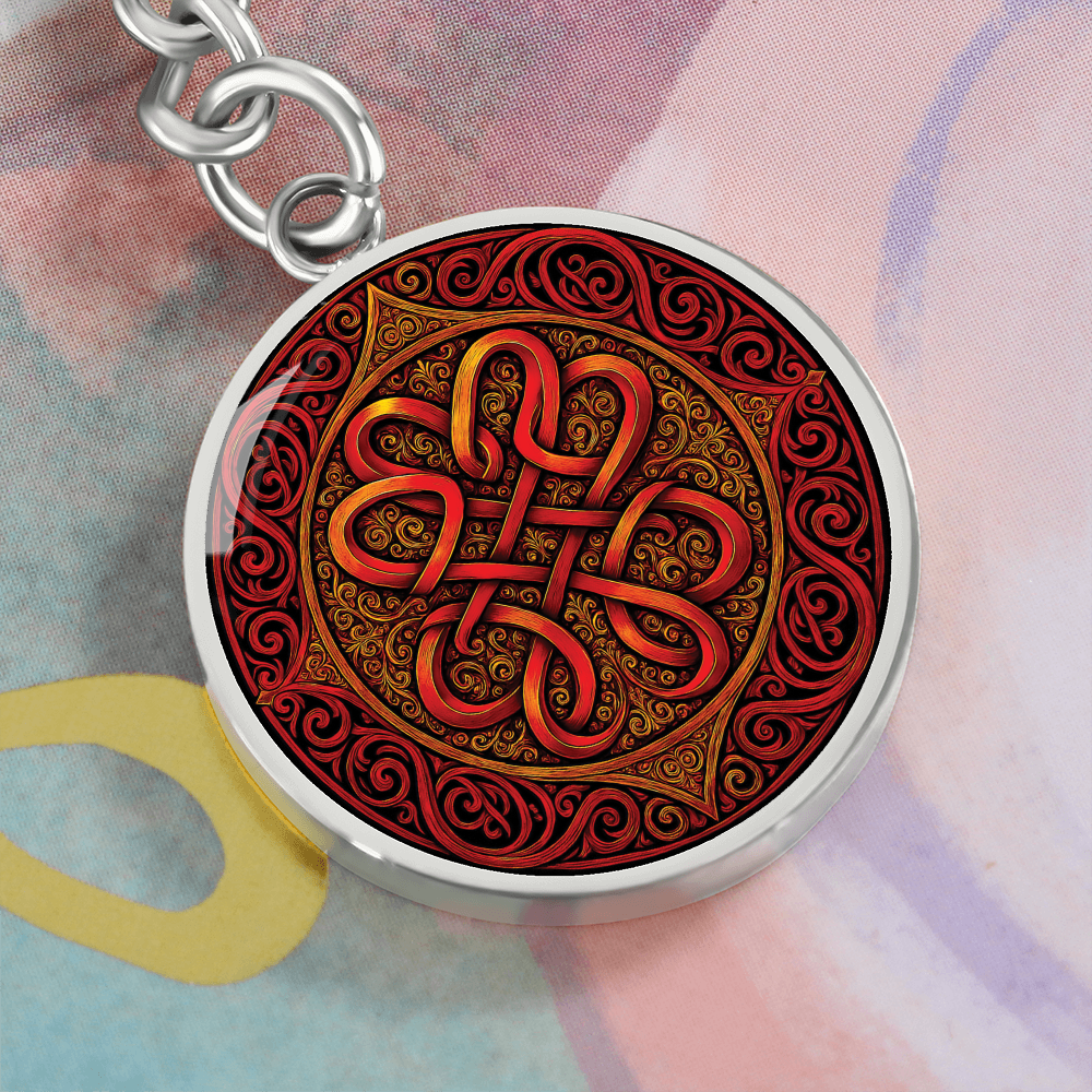 Celtic Knot Keychain