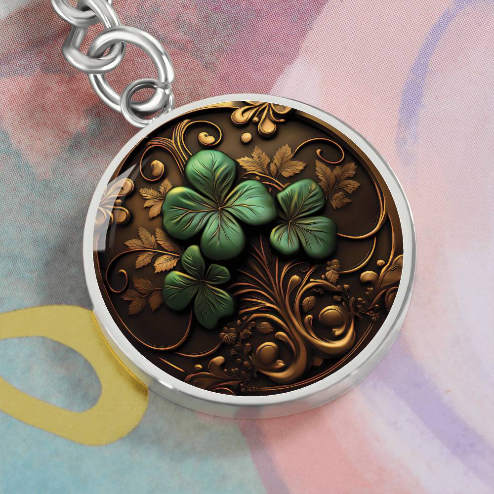 4 Leaf Clover Keychain