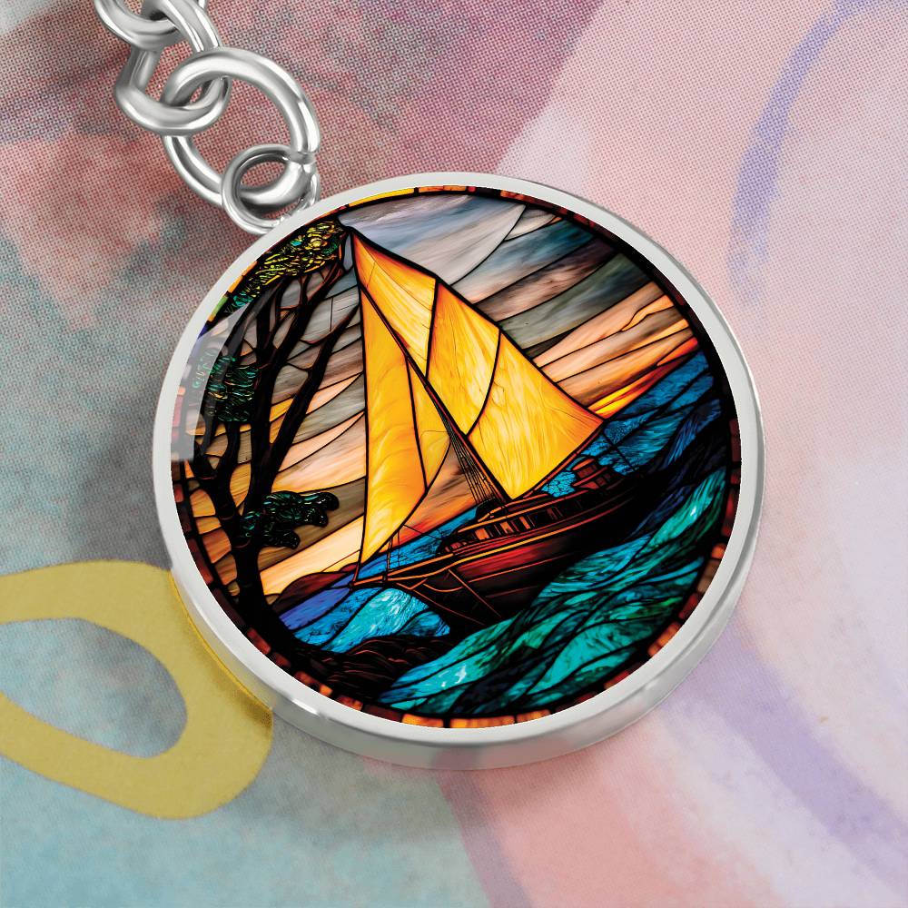 Sailboat Keychain