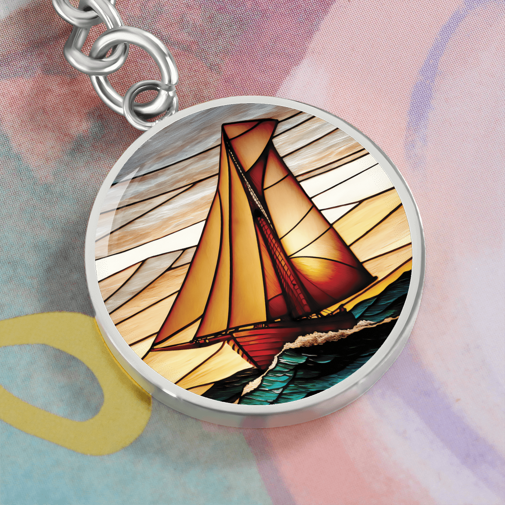 Sailboat Keychain