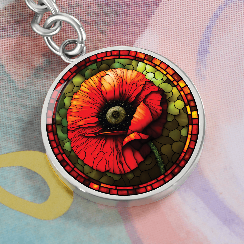 Poppy Keychain