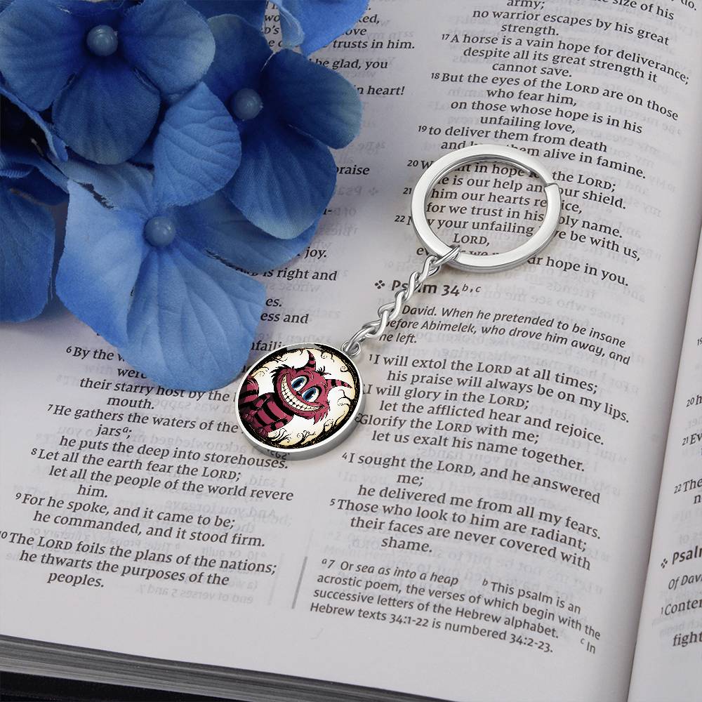 Cheshire Cat Keychain