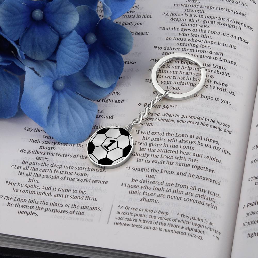 Soccer Keychain