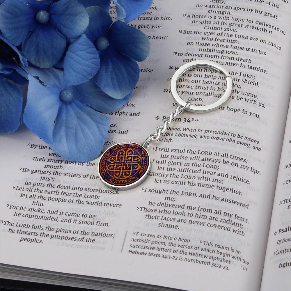 Celtic Knot Keychain