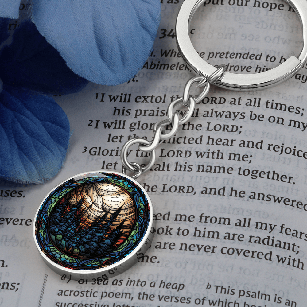 Pine Tree Keychain