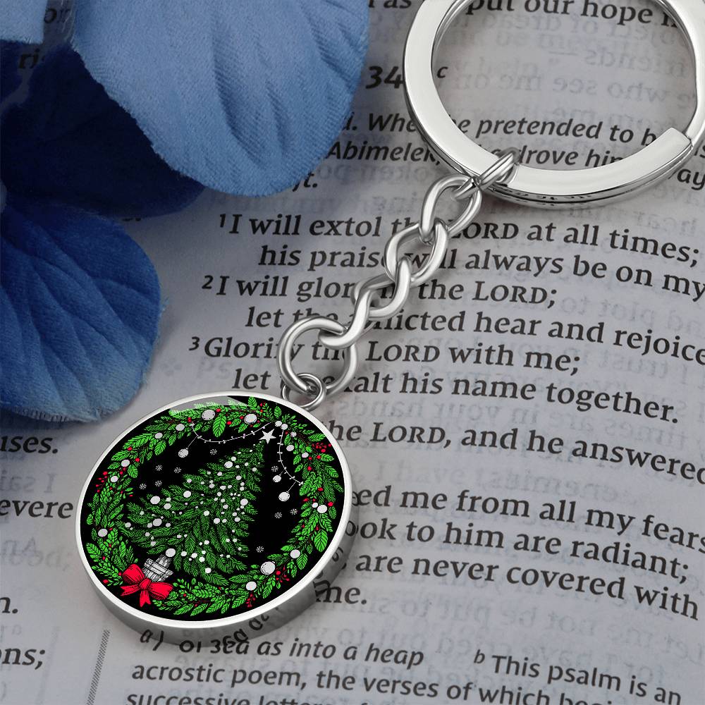 Christmas Tree Keychain