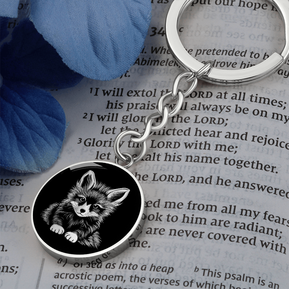 Baby Fox Keychain