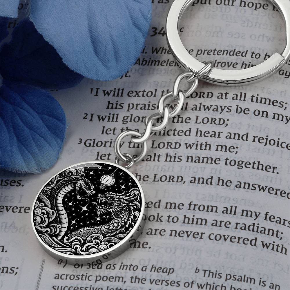 Year of The Snake Keychain