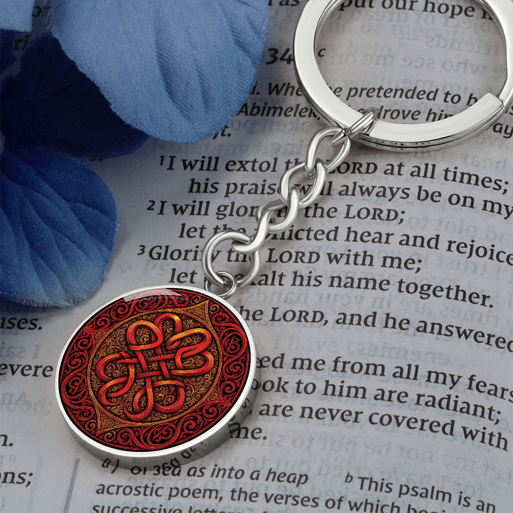 Celtic Knot Keychain