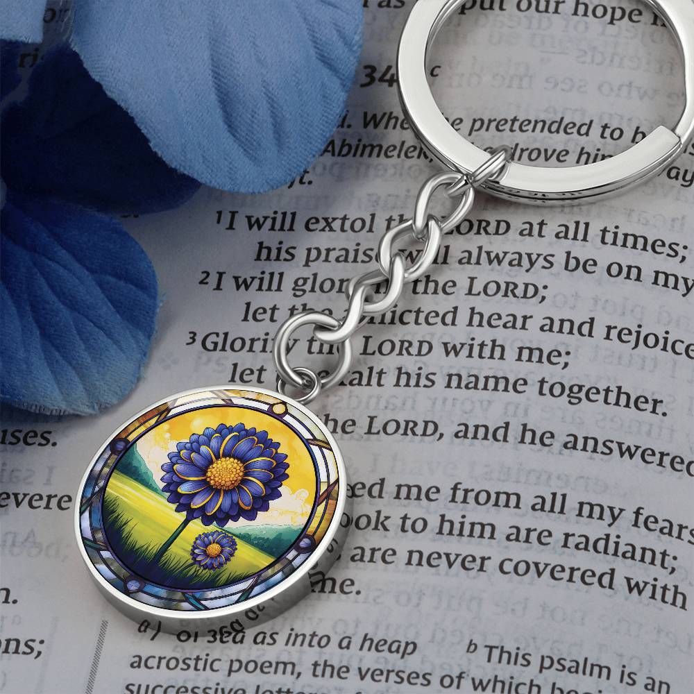 Aster Keychain