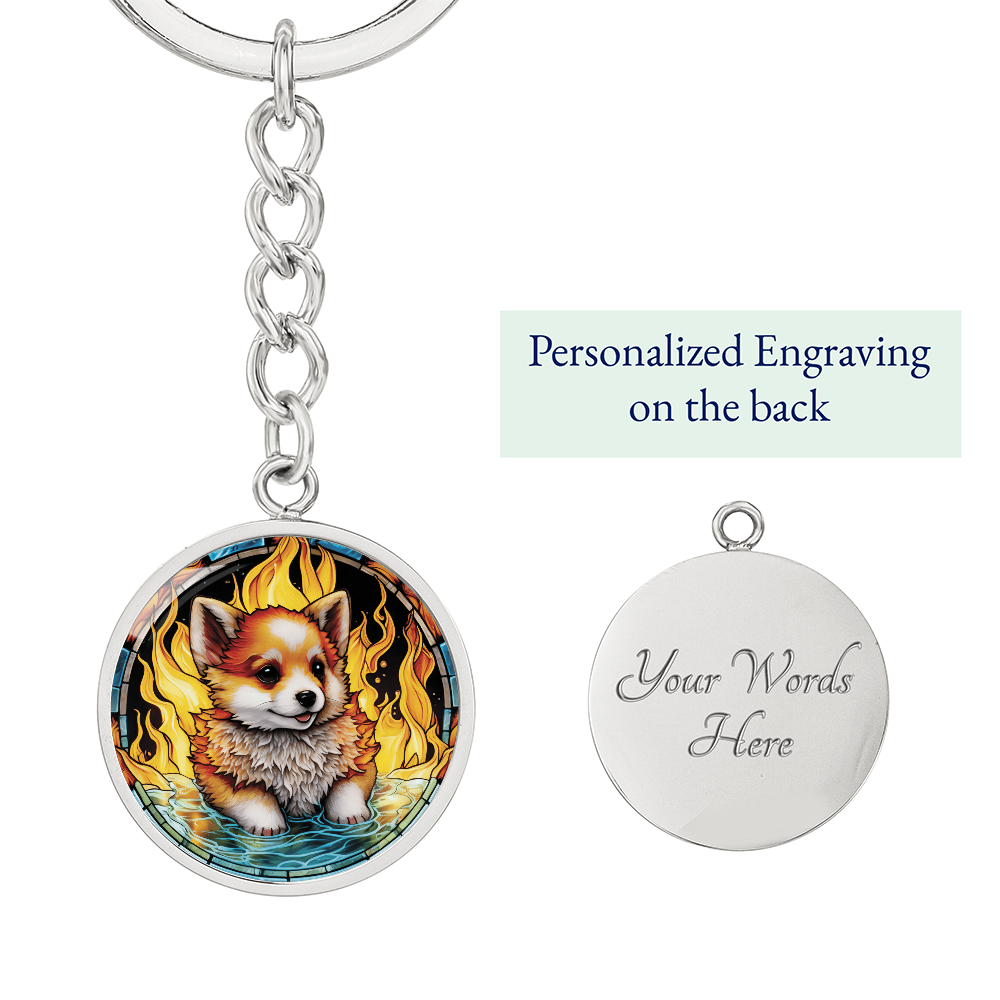 Dog Keychain - Chinese Zodiac Jewelry