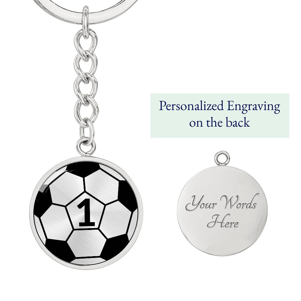 Soccer Keychain