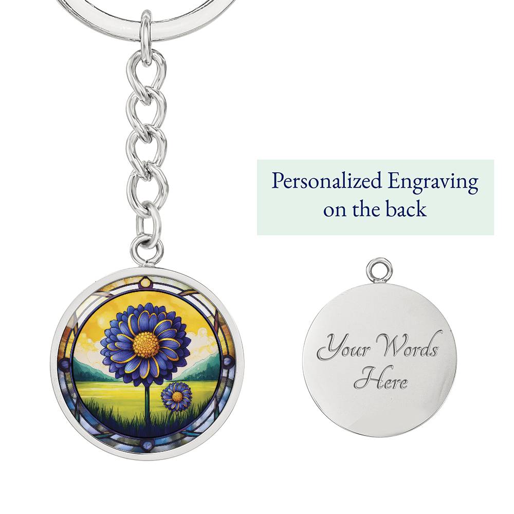 Aster Keychain