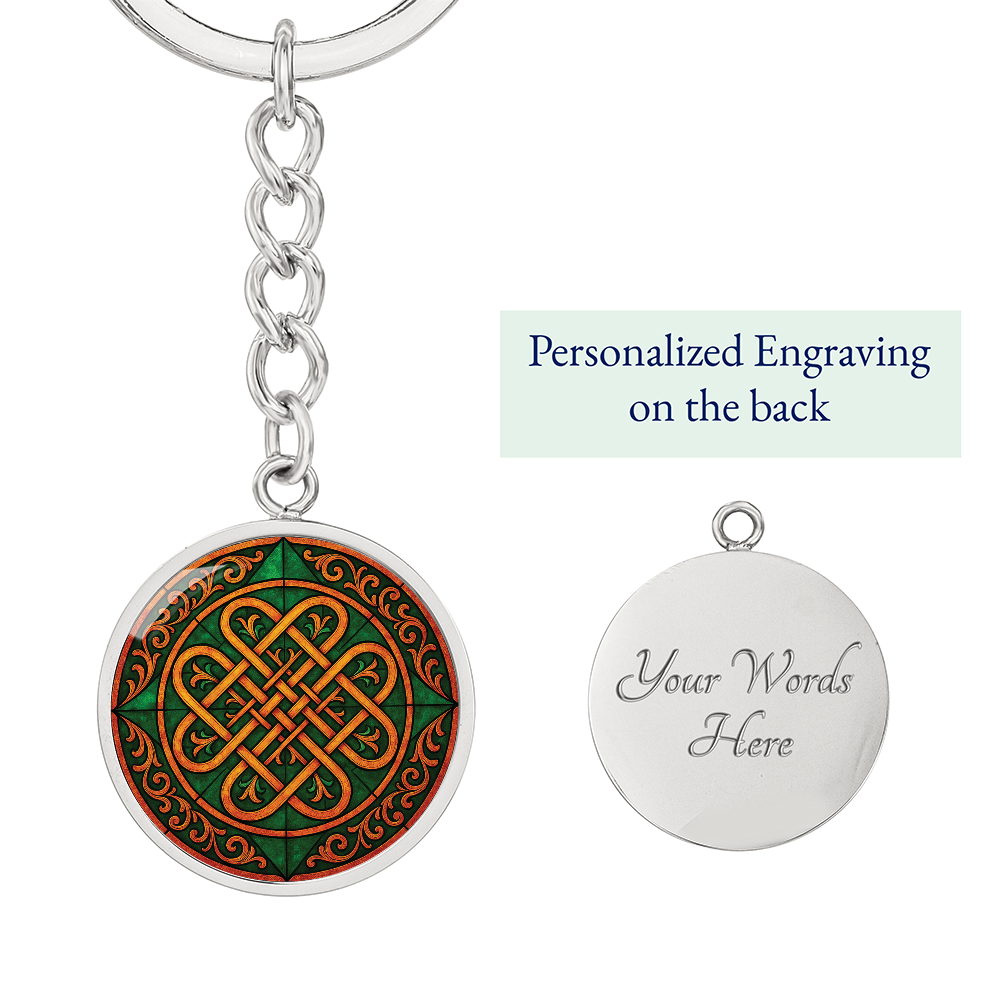 Celtic Knot Keychain