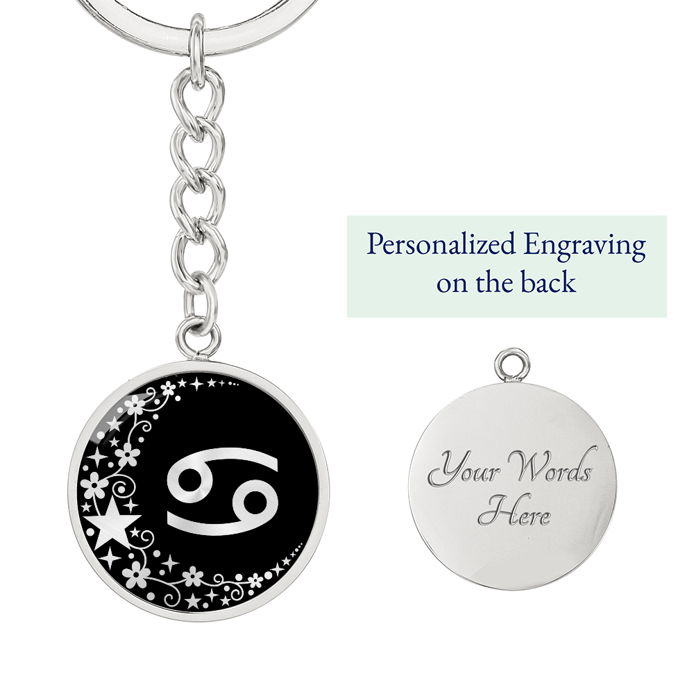 Cancer Zodiac Keychain