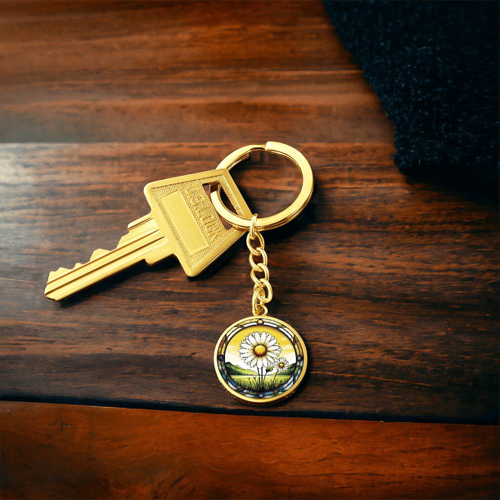 Daisy Keychain