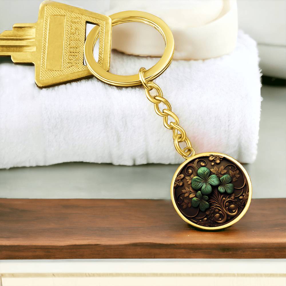 4 Leaf Clover Keychain