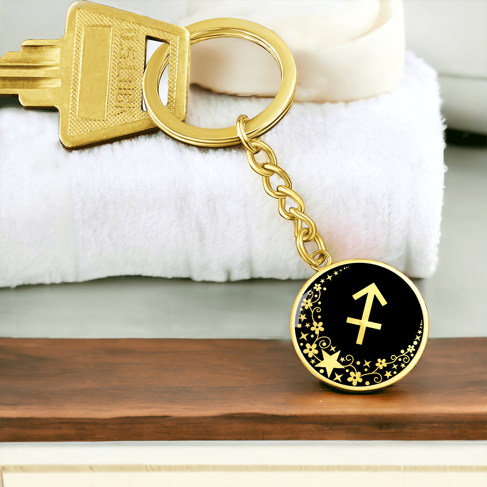 Sagittarius Zodiac Keychain