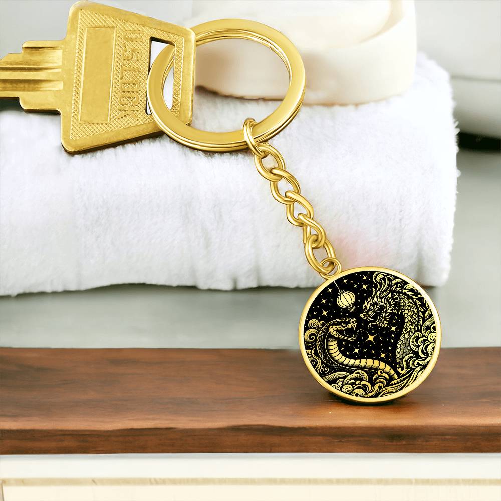 Year of The Snake Keychain