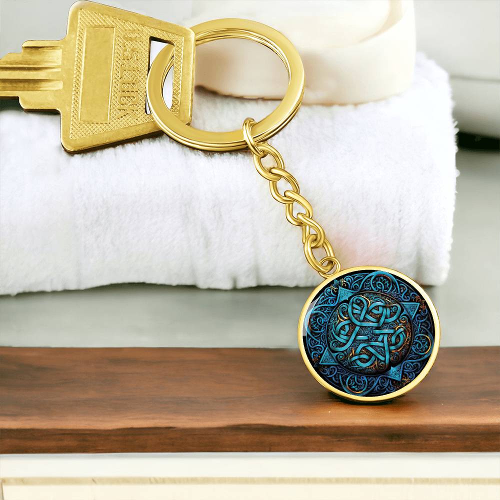 Celtic Knot Keychain