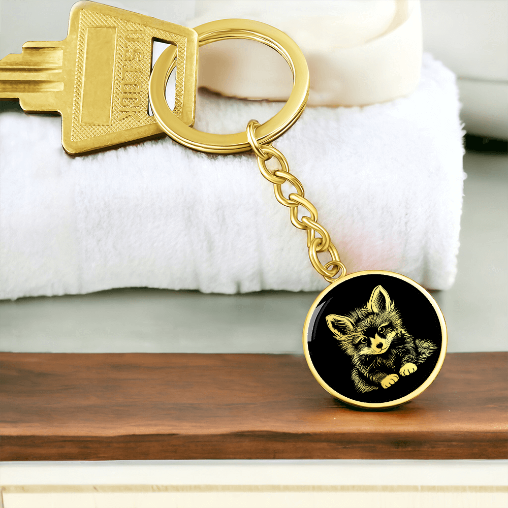 Baby Fox Keychain