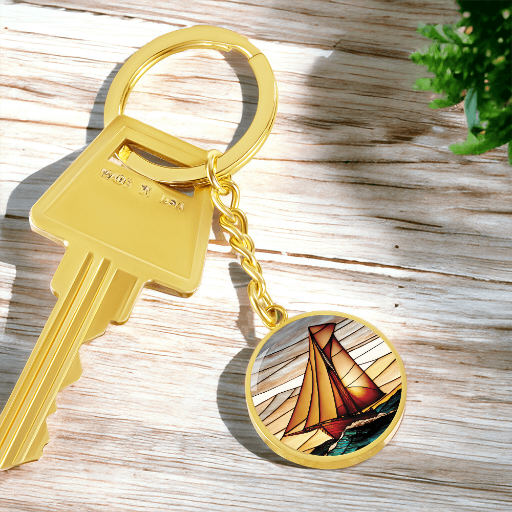Sailboat Keychain