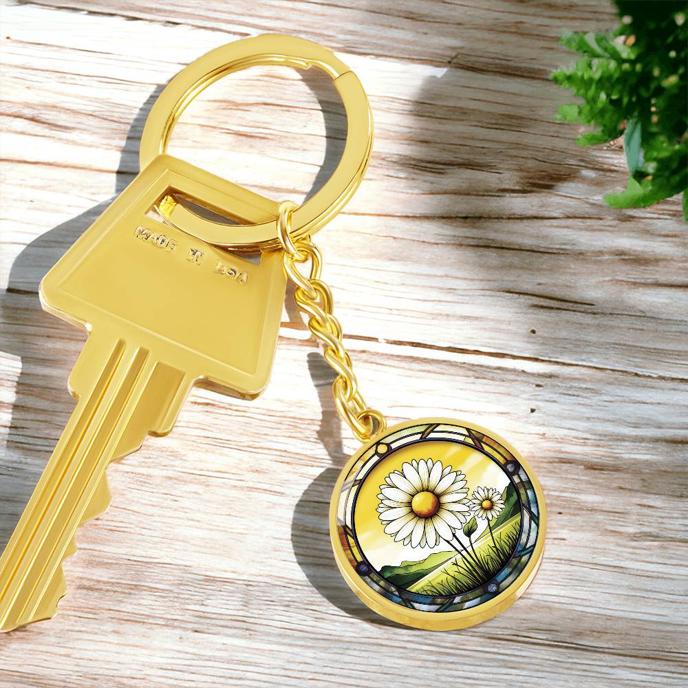Daisy Keychain