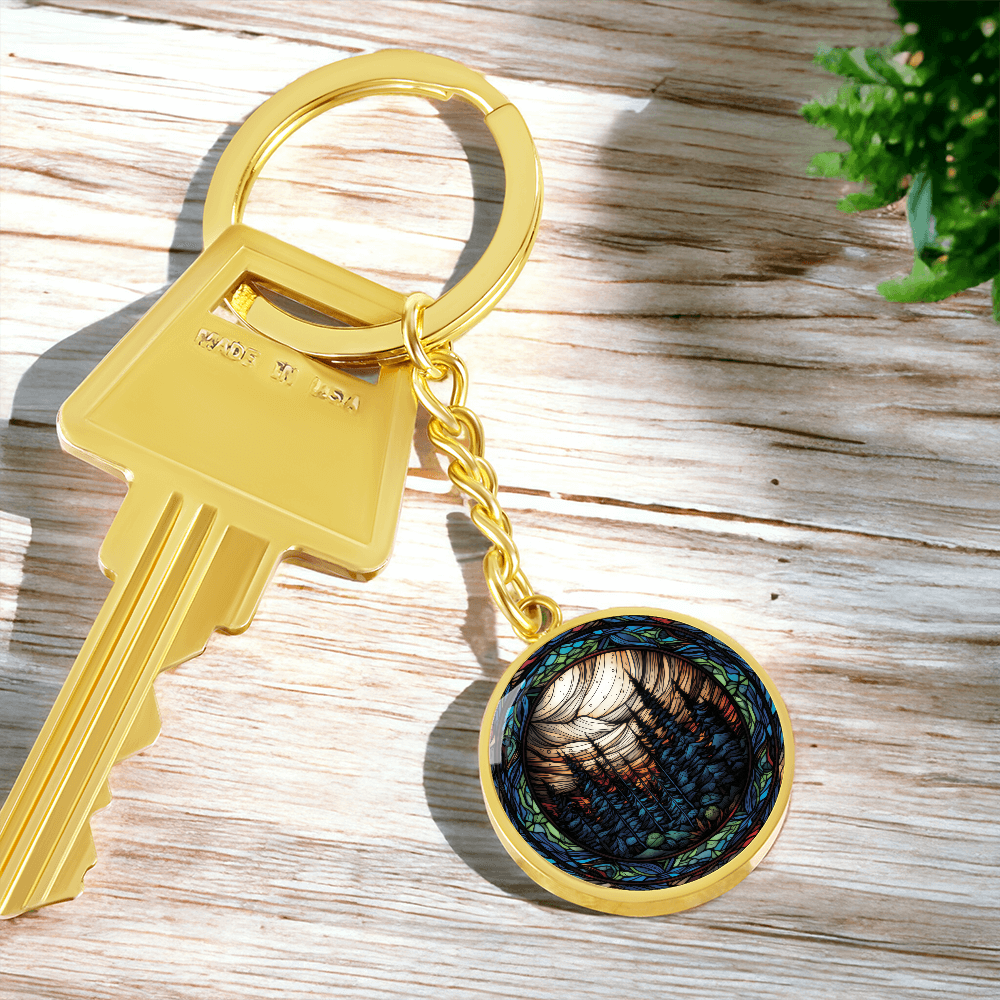 Pine Tree Keychain
