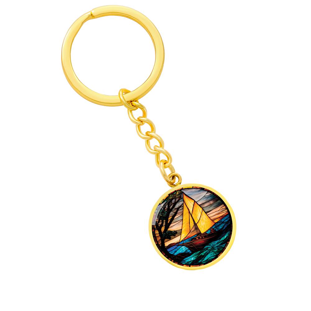 Sailboat Keychain