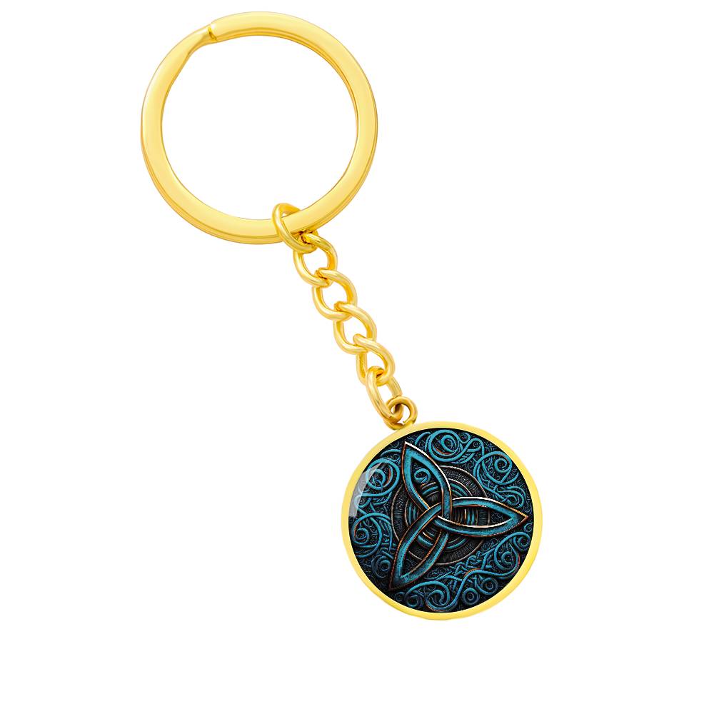 Celtic Triquetra Keychain