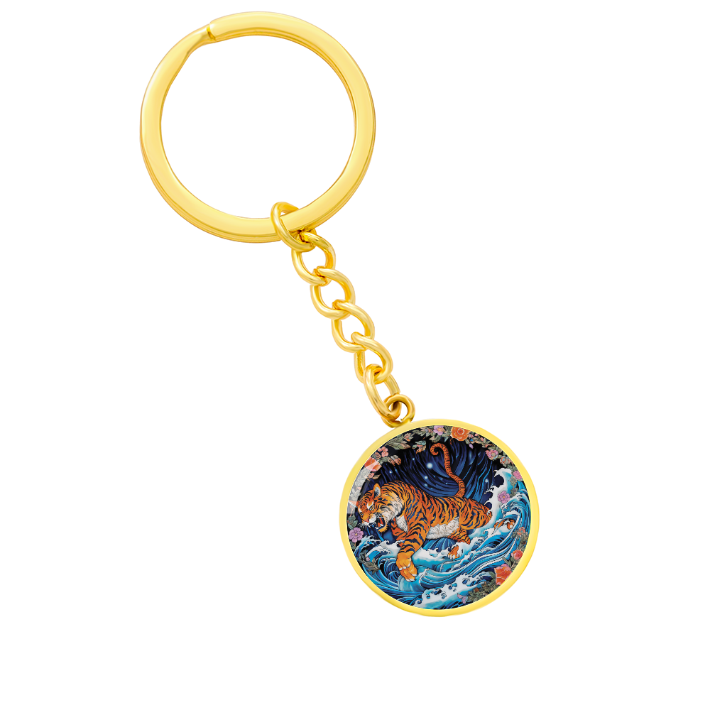 Tiger Keychain - Chinese Zodiac Pendant Jewelry