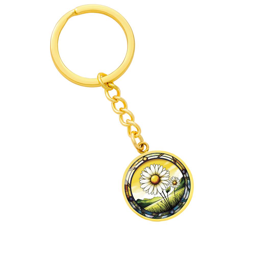 Daisy Keychain