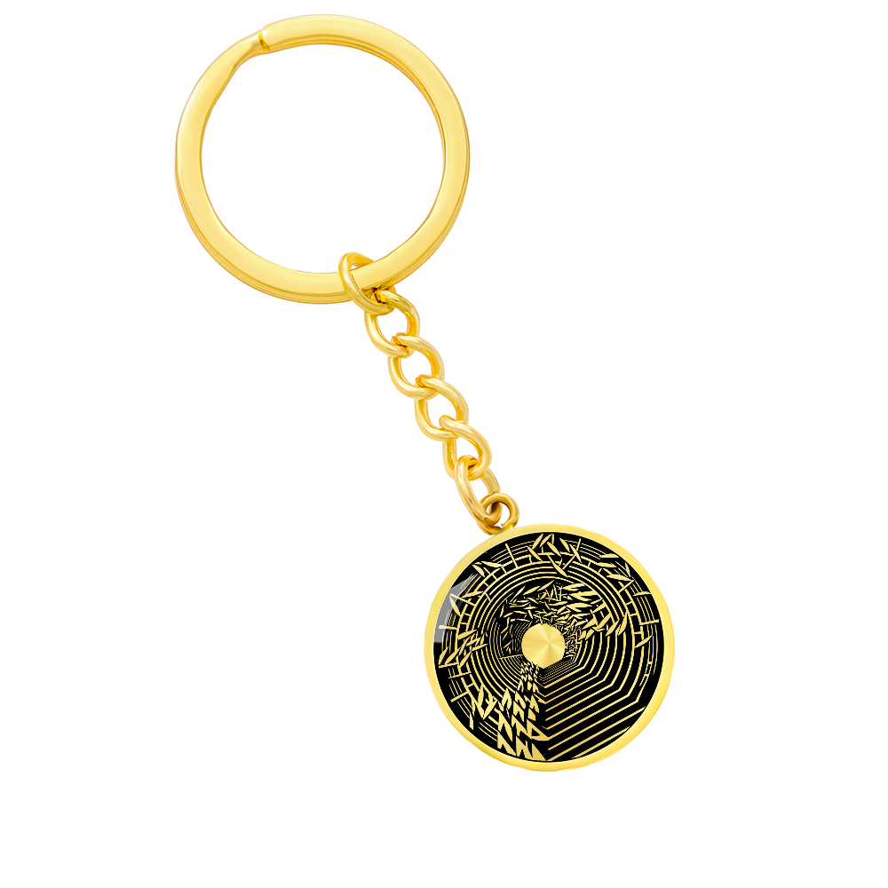 Line Art Keychain