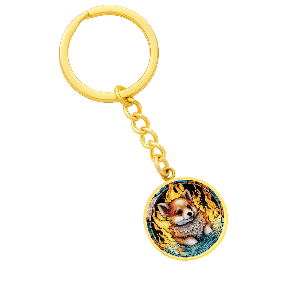 Dog Keychain - Chinese Zodiac Jewelry