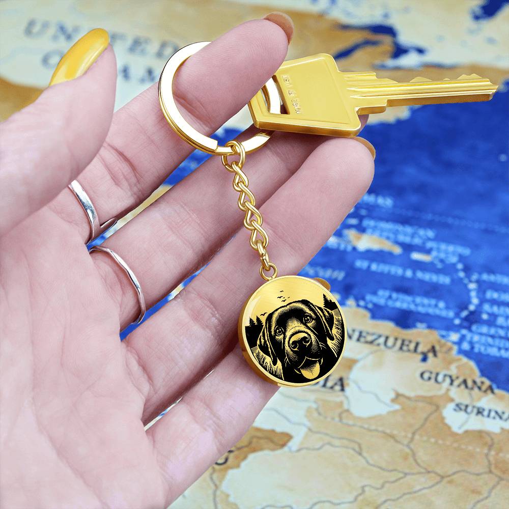 Labrador Retriever Keychain