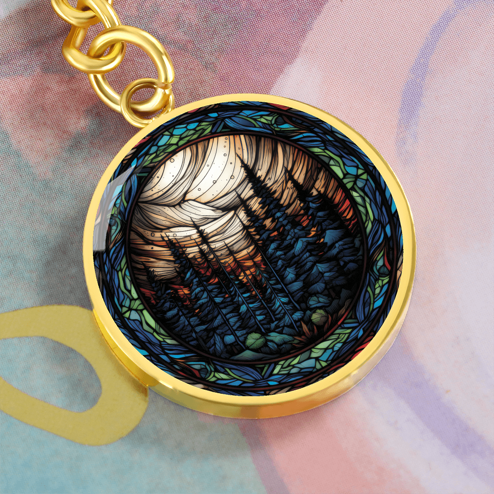 Pine Tree Keychain