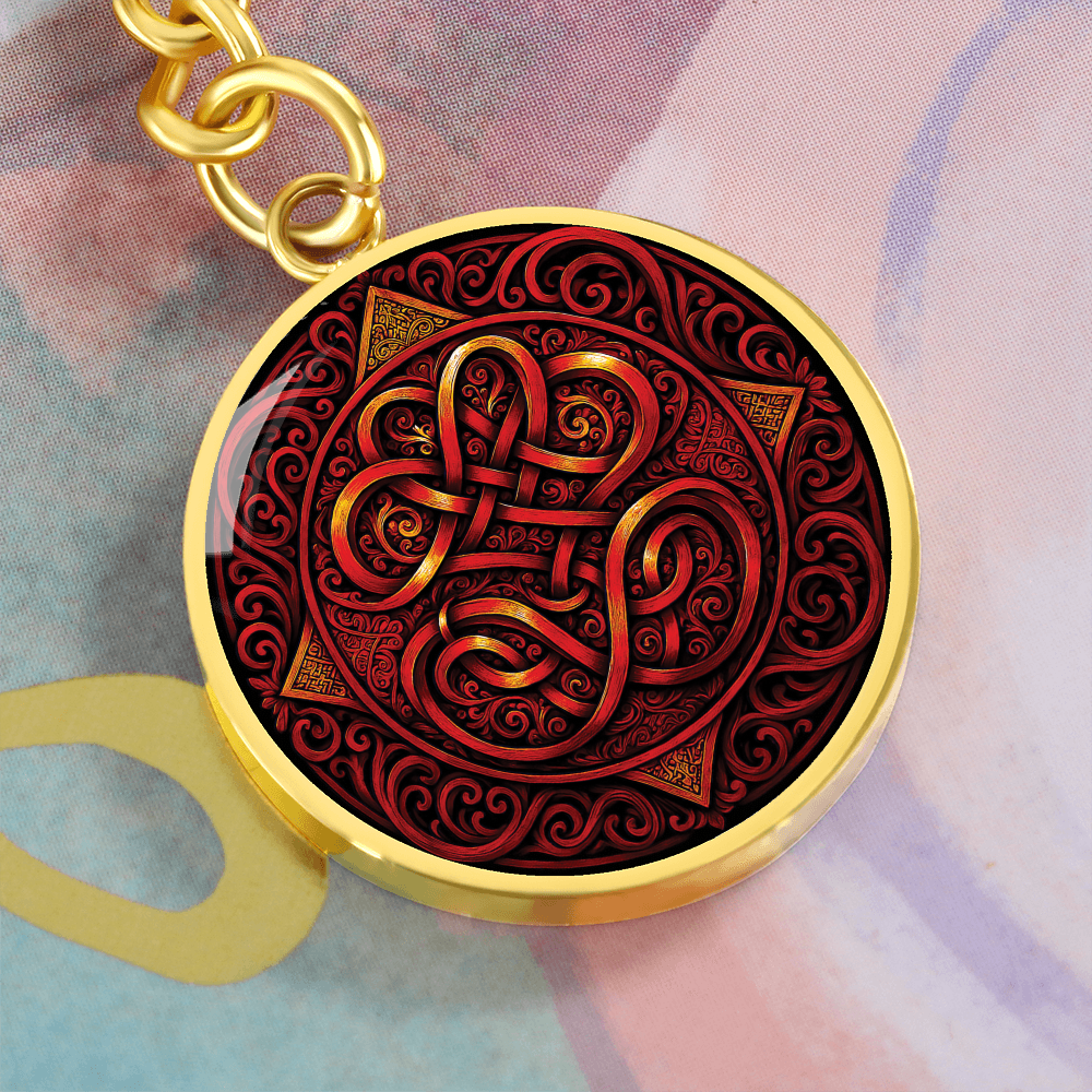 Celtic Knot Keychain