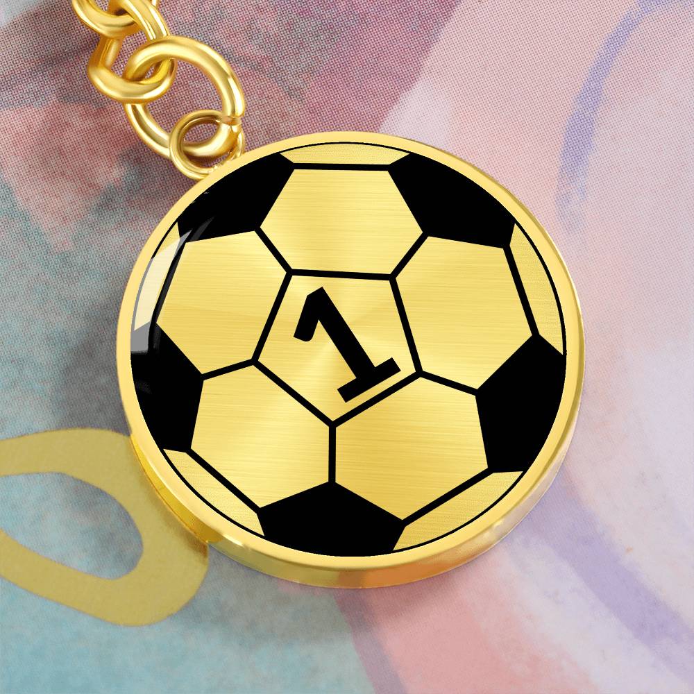 Soccer Keychain