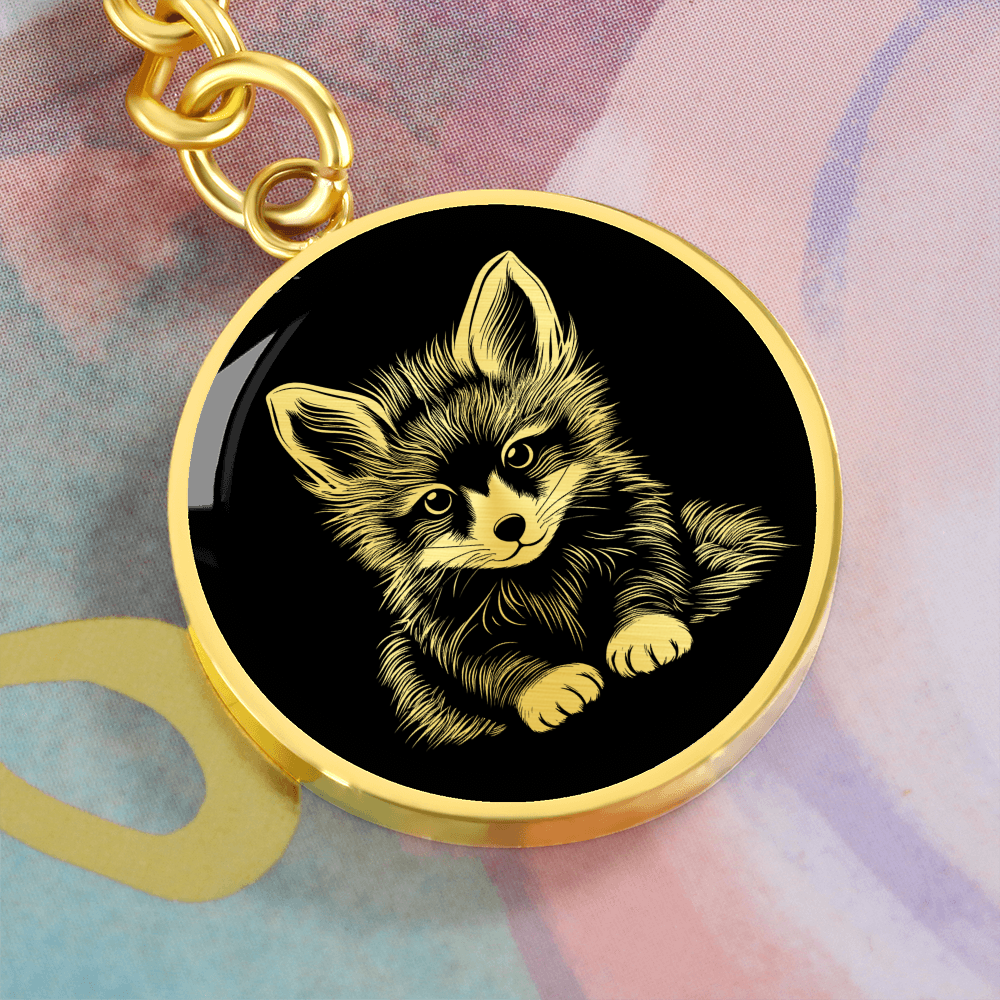 Baby Fox Keychain