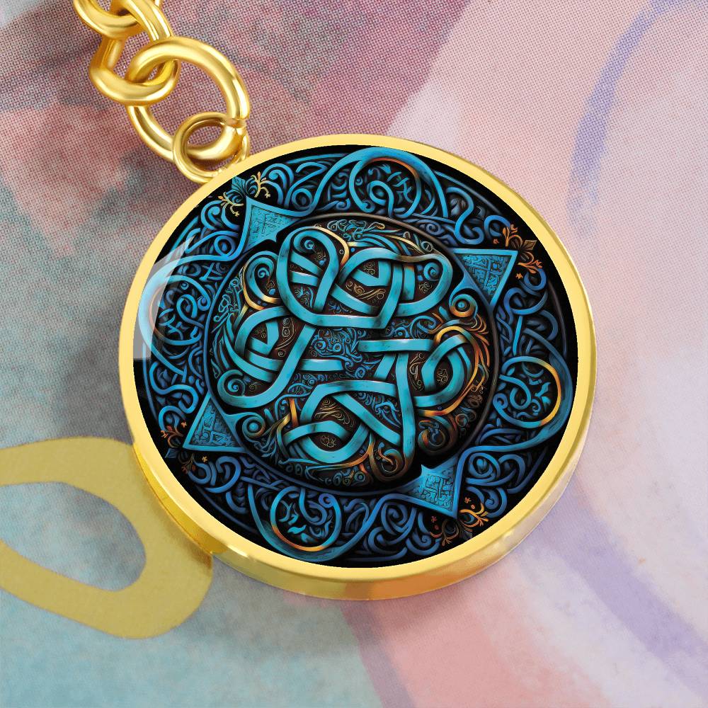 Celtic Knot Keychain