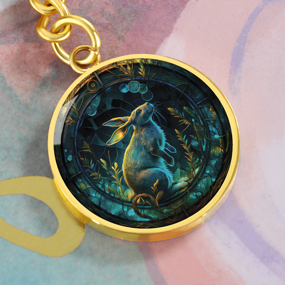 Water Rabbit Keychain