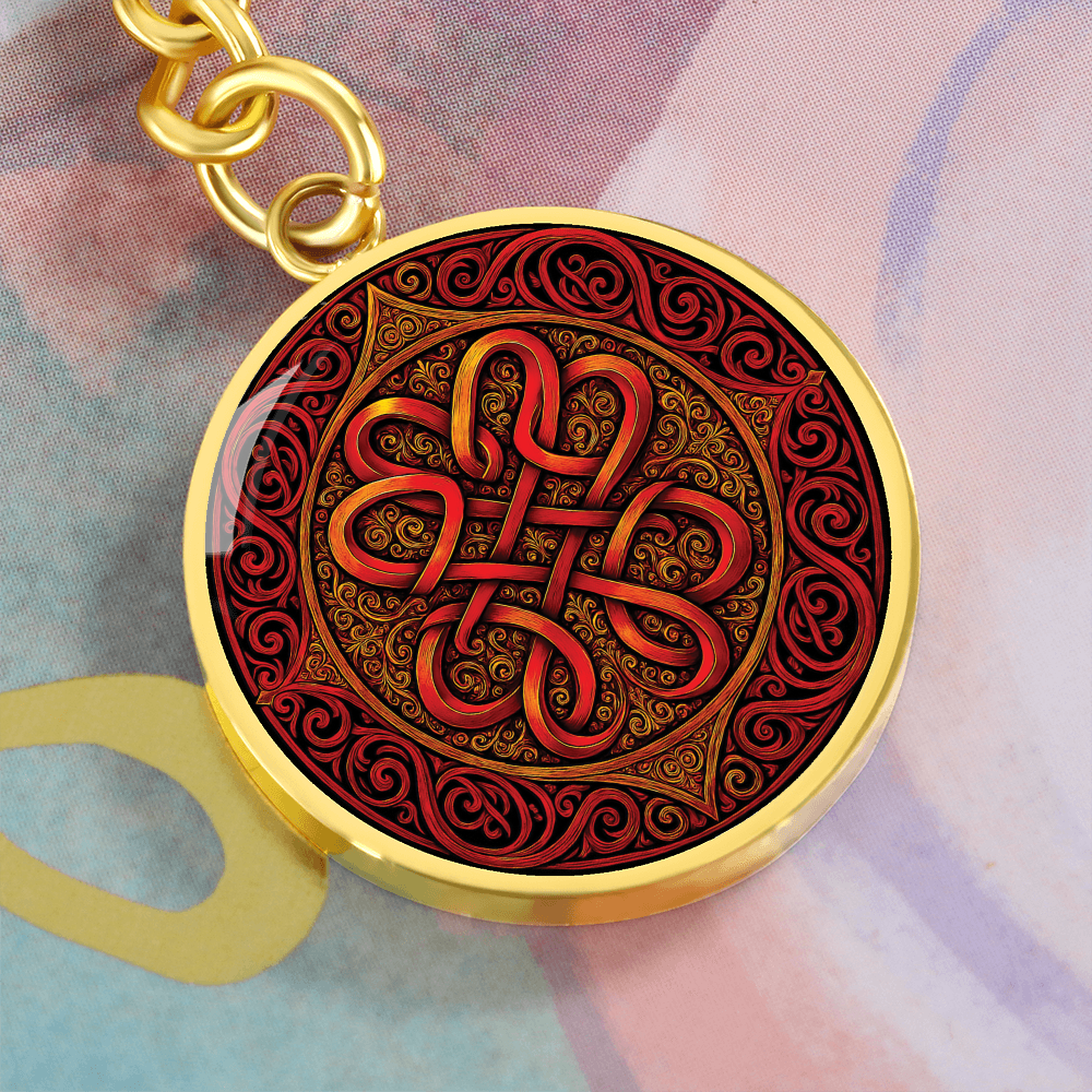 Celtic Knot Keychain