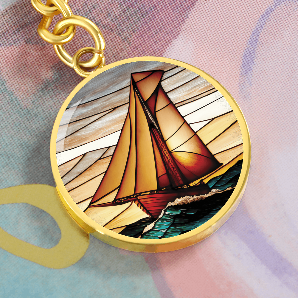Sailboat Keychain