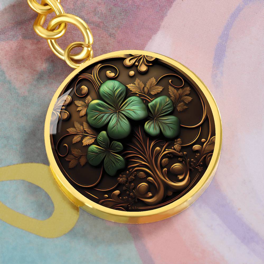 4 Leaf Clover Keychain