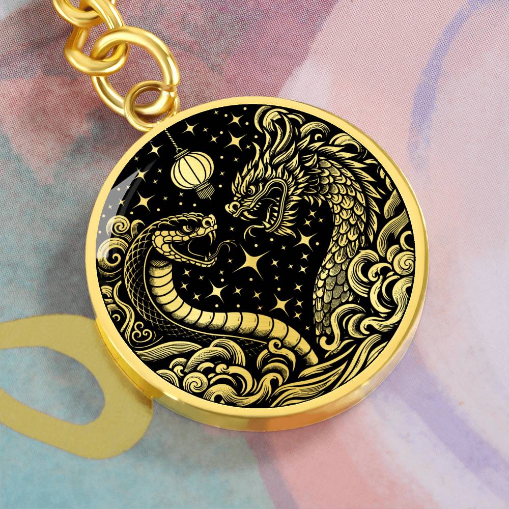 Year of The Snake Keychain