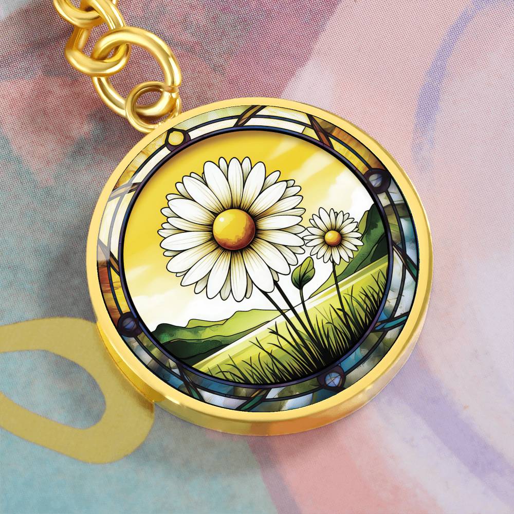 Daisy Keychain