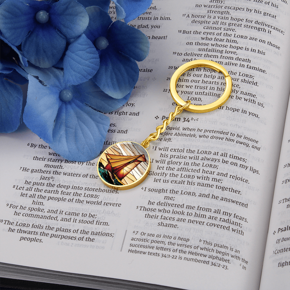 Sailboat Keychain