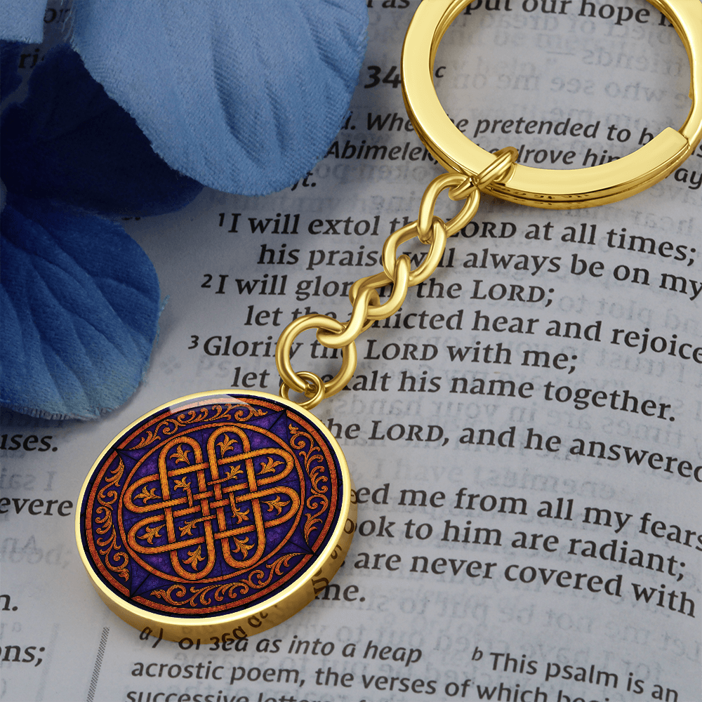 Celtic Knot Keychain