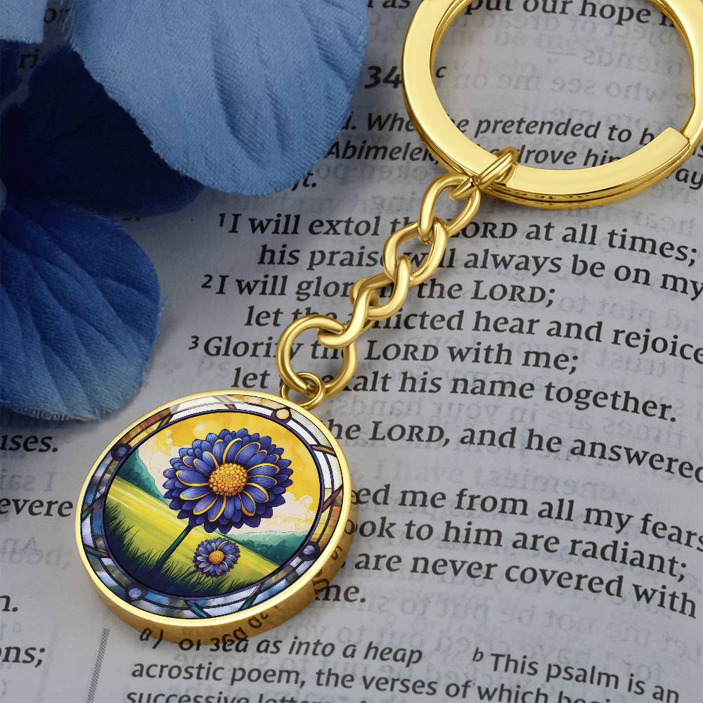 Aster Keychain