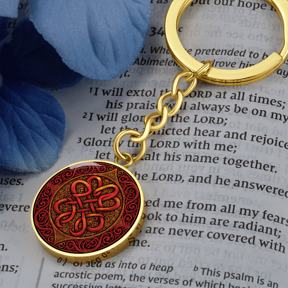 Celtic Knot Keychain
